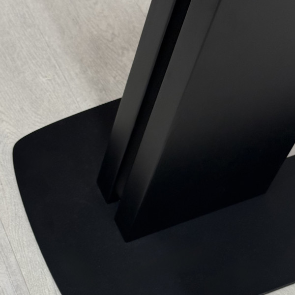 Rectangular folding table X-FORM made of HPL