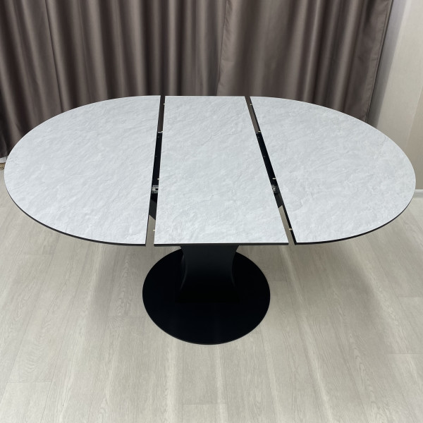 Round folding table Y-FORM made of HPL