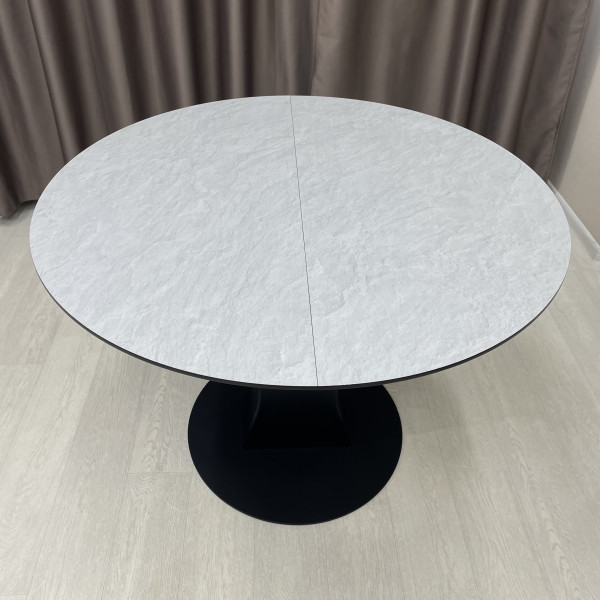Round folding table Y-FORM made of HPL
