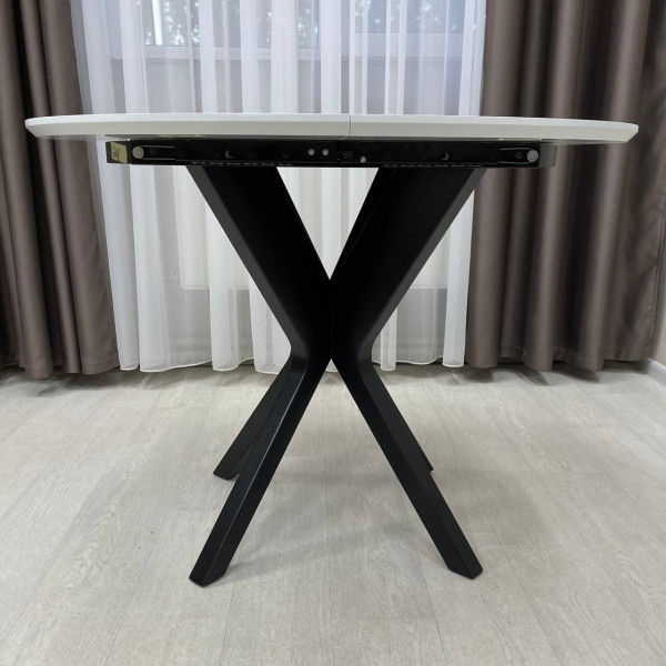 Round folding table HPL NEO made of HPL