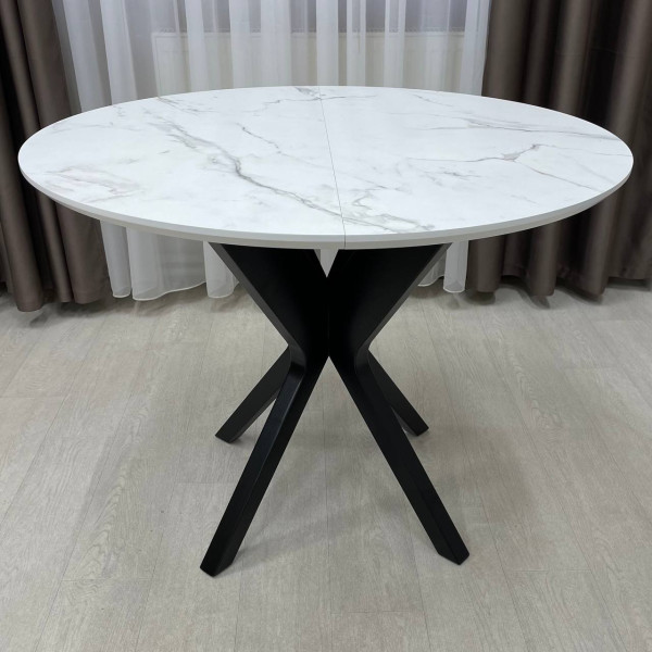 Round folding table HPL NEO made of HPL