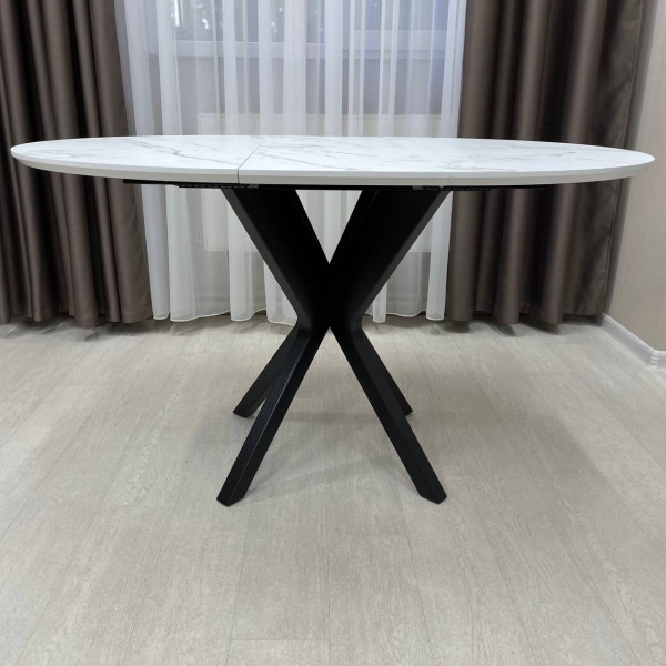 Round folding table HPL NEO made of HPL