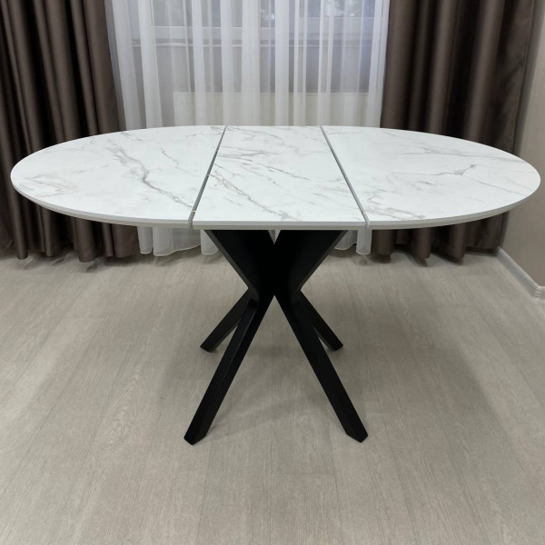 Round folding table HPL NEO made of HPL